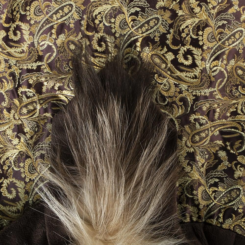 Покрывало меховое из шкур росомах - интернет магазин Русь Велика я фото 2