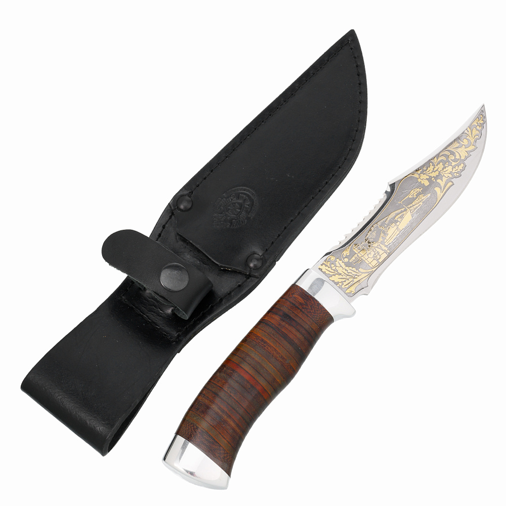 Нож сувенирный «Юнона. Пограничная служба». Златоуст - интернет магазин Русь Велика я 