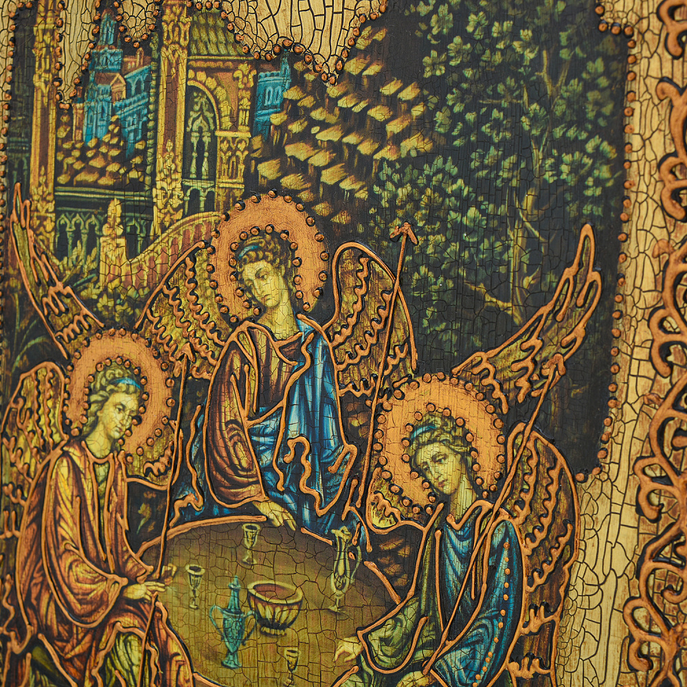 Икона «Троица» 21х29 см - интернет магазин Русь Велика я фото 3