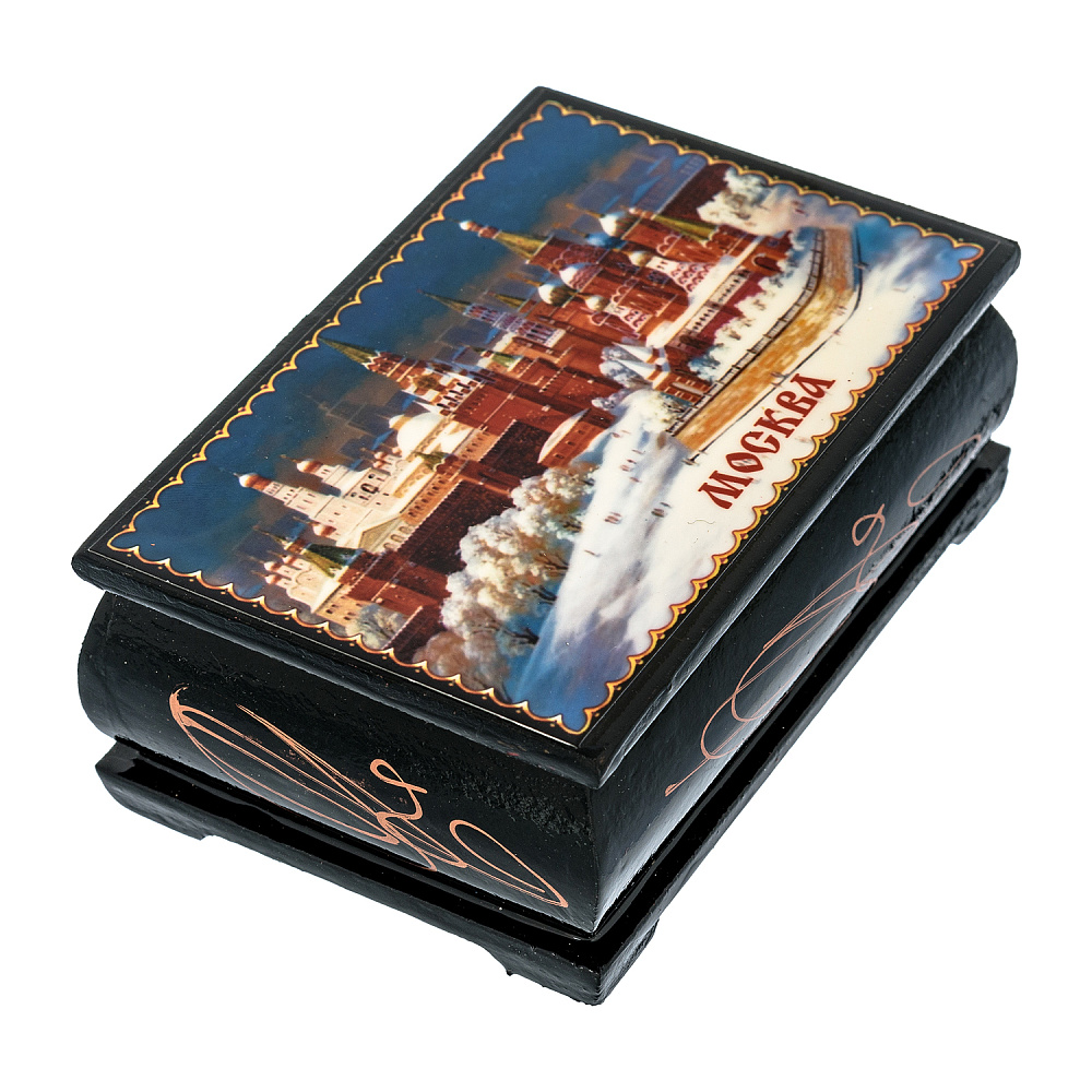 Шкатулка «Москва. Зима» - интернет магазин Русь Велика я фото 1