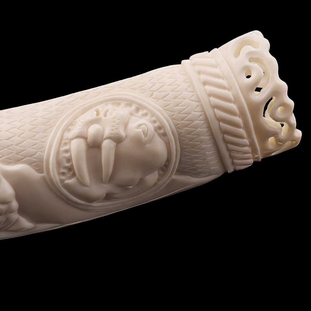 Настольная композиция из кости «Моржи и тюлени» - интернет магазин Русь Велика я фото 2