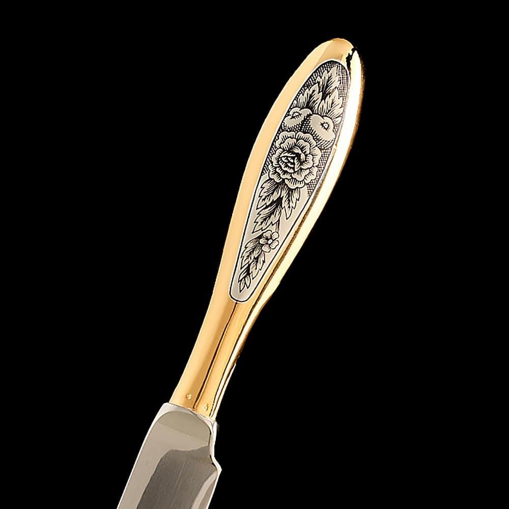 Нож столовый 102.69 гр. Серебро 925* - интернет магазин Русь Велика я фото 1