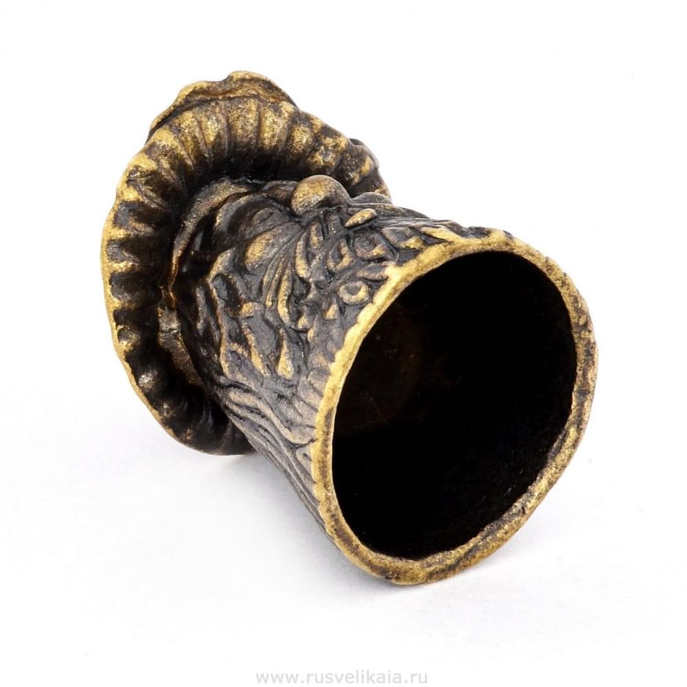 0022154 Бронза НАПЕРСТОК «СТАРИЧОК-БОРОВИЧОК» 2*3см - интернет магазин Русь Велика я фото 1