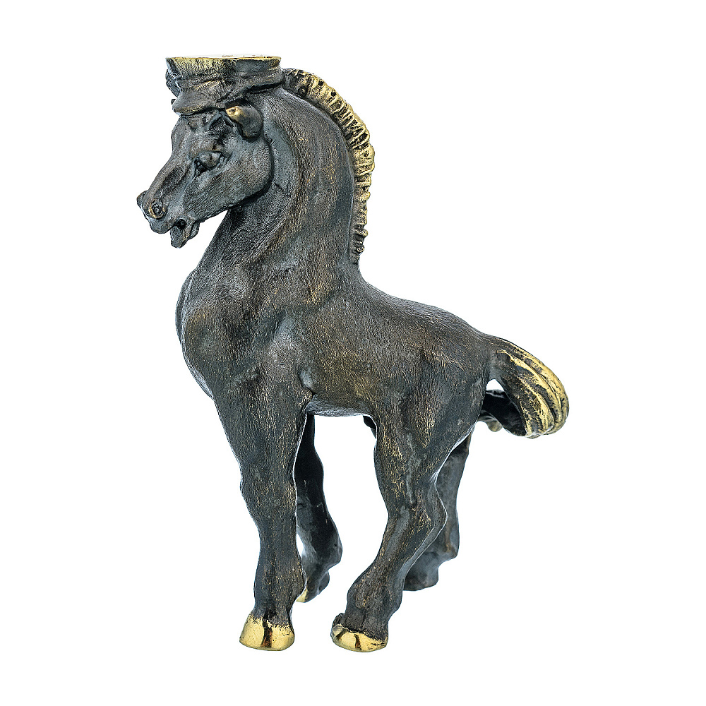 Бронзовая статуэтка «Лошадка Балагур» - интернет магазин Русь Велика я фото 2