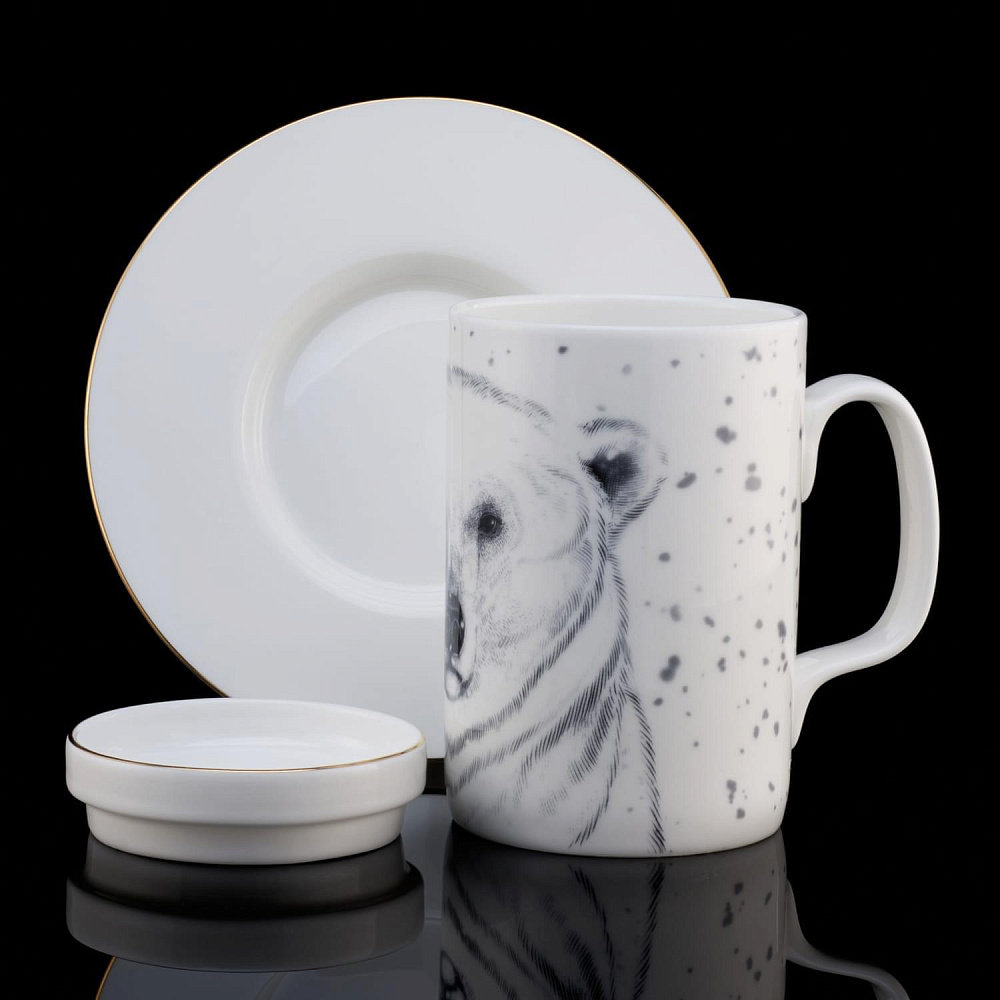 Чайная пара «Тотем. Медведь» ИФЗ - интернет магазин Русь Велика я 