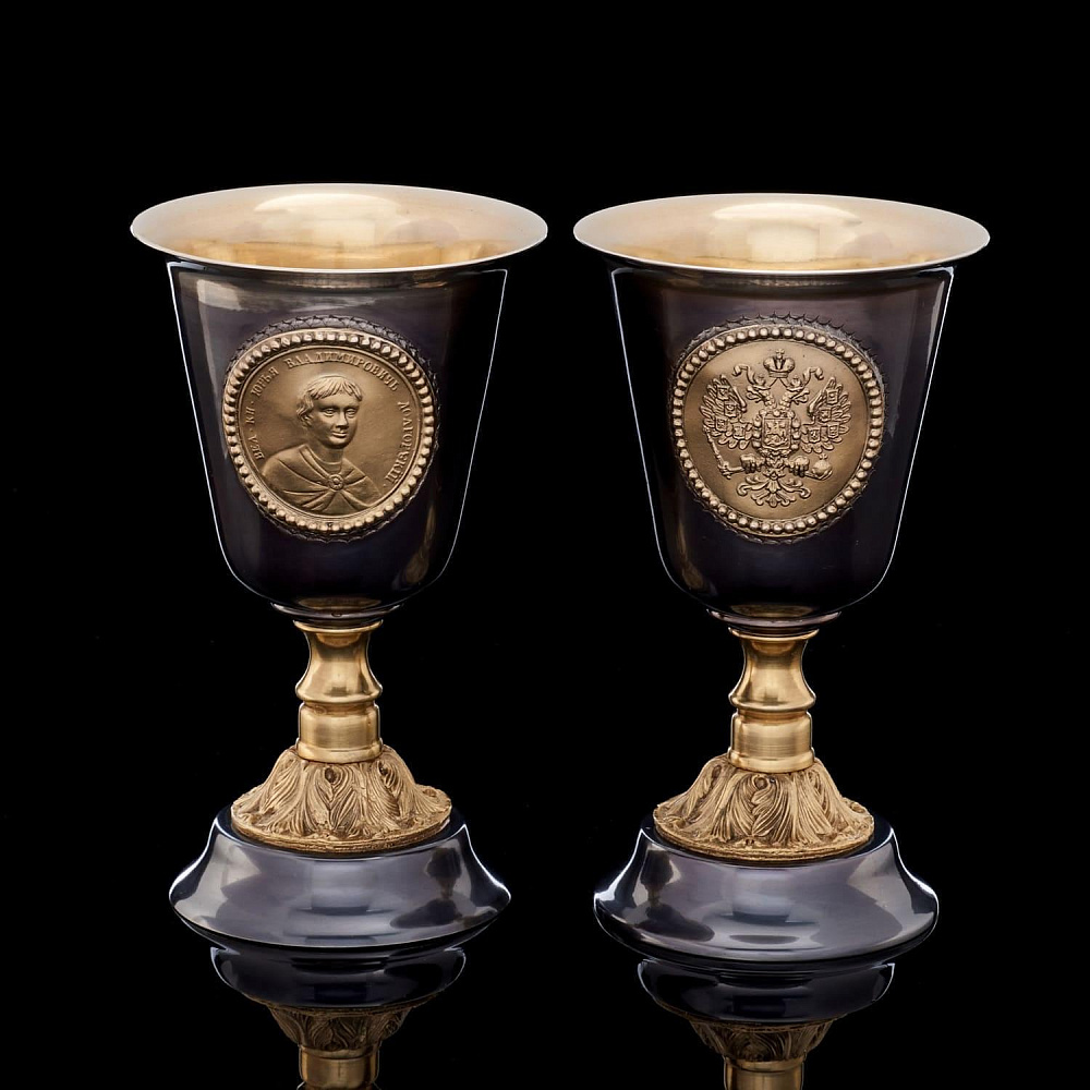 Набор кубков «Георгий Победоносец» - интернет магазин Русь Велика я фото 12