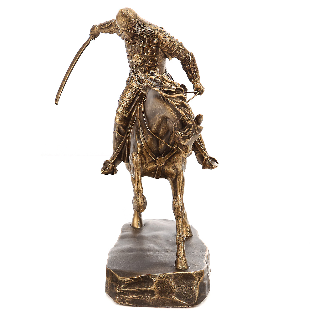 Статуэтка «Татарский воин на коне» - интернет магазин Русь Велика я фото 3