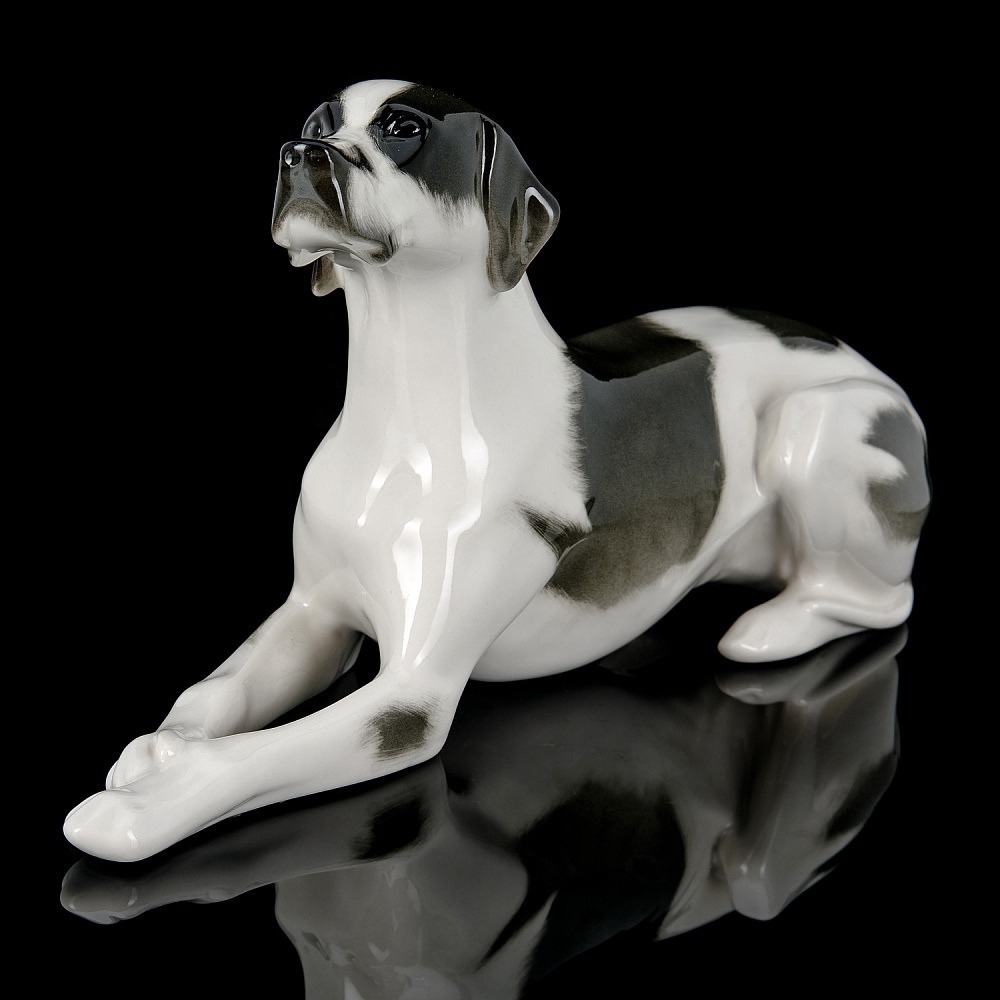 Статуэтка «Пойнтер Чёрный». ИФЗ - интернет магазин Русь Велика я 