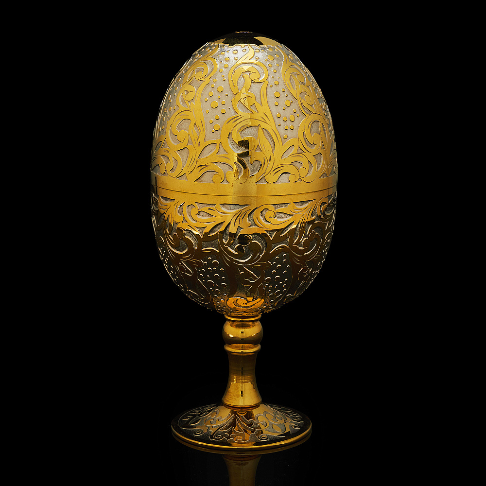 Пасхальное яйцо-рюмка. Златоуст - интернет магазин Русь Велика я 