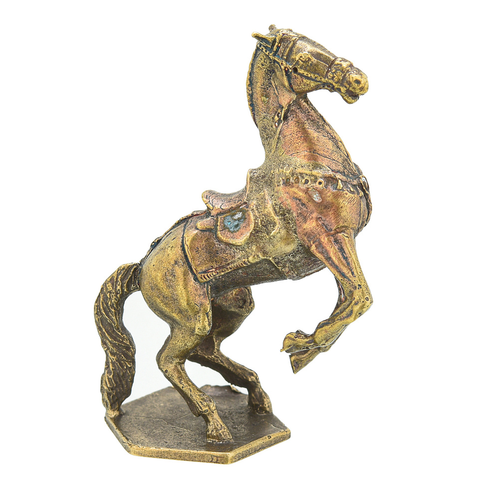 Бронзовая статуэтка «Лошадь. Вздыбленный конь» - интернет магазин Русь Велика я фото 1