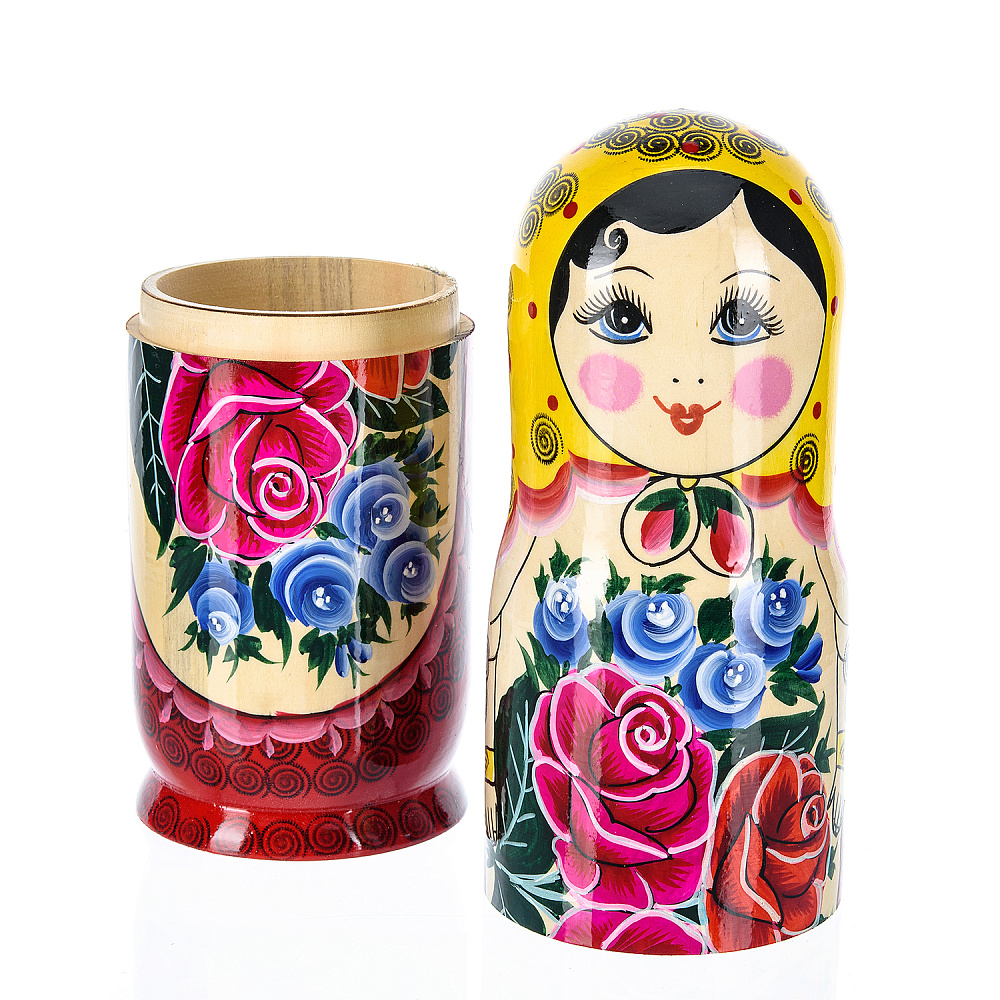 Футляр для бутылки 0,5 л «Матрешка Семеновская» - интернет магазин Русь Велика я фото 3