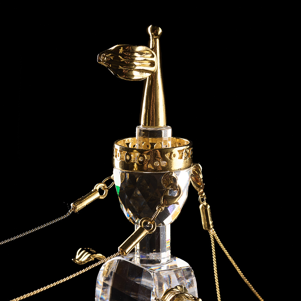 Скульптура из хрусталя «Корабль» - интернет магазин Русь Велика я фото 8