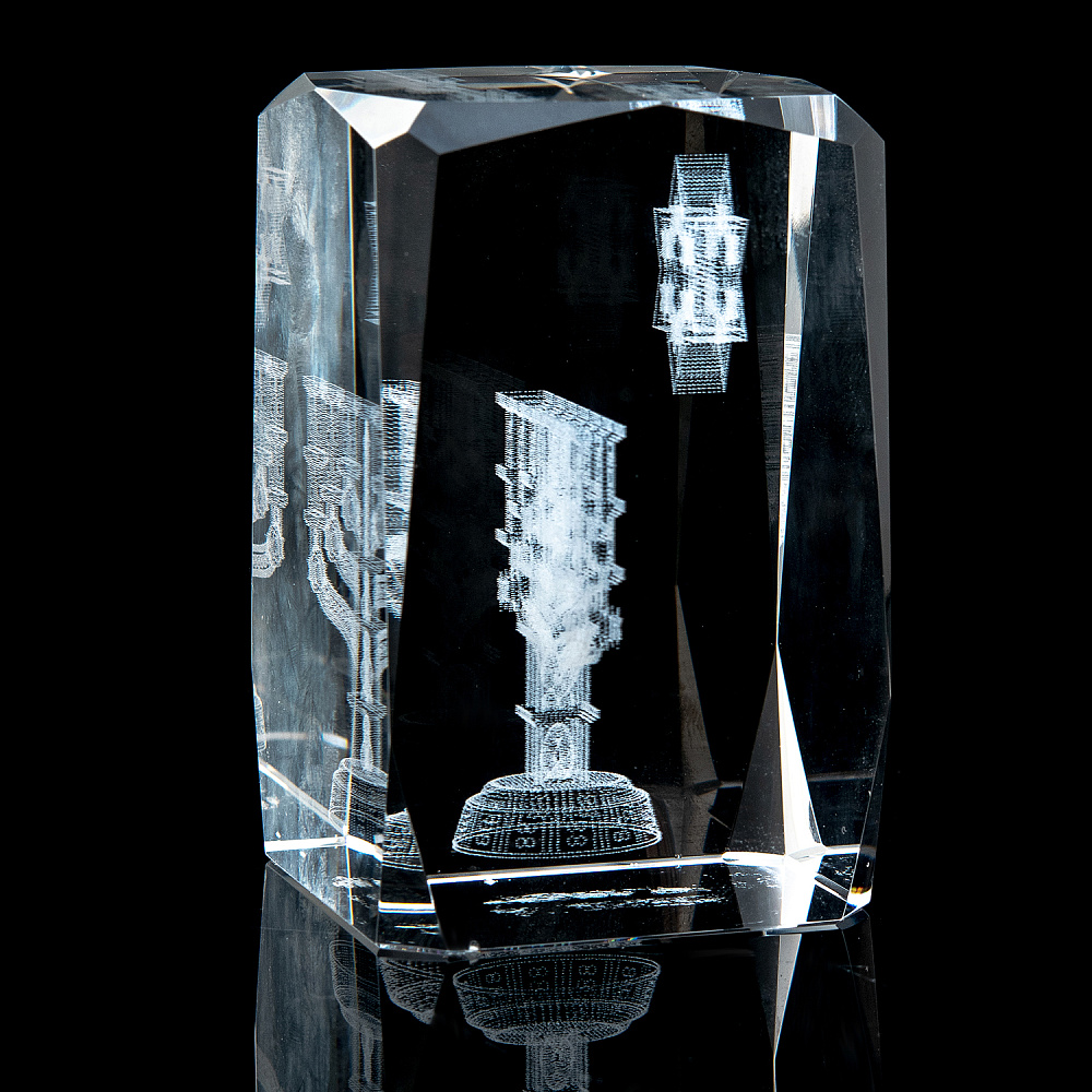 Лазерная графика. Статуэтка «Менора» - интернет магазин Русь Велика я фото 2