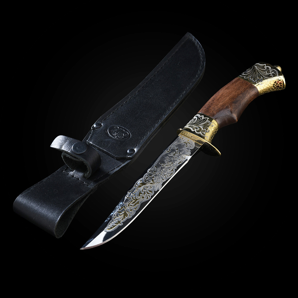 Нож сувенирный «Волк». Златоуст - интернет магазин Русь Велика я 