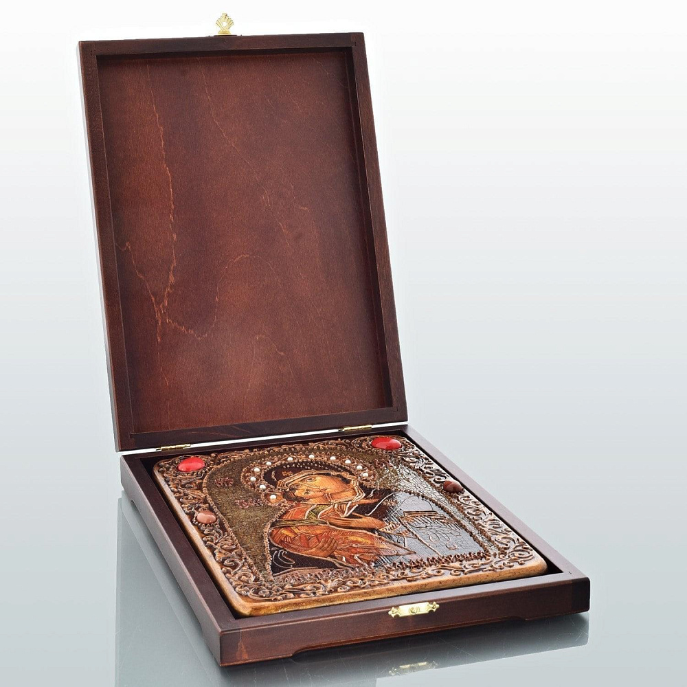 Икона «Владимирская икона Божией Матери» 15 х 20 см - интернет магазин Русь Велика я фото 6