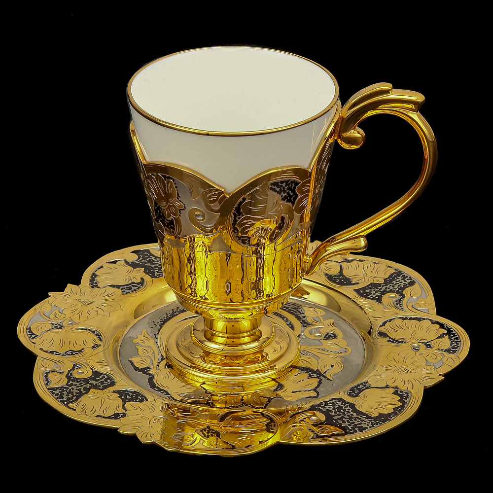 Кофейная пара «Узор». Златоуст - интернет магазин Русь Велика я фото 1