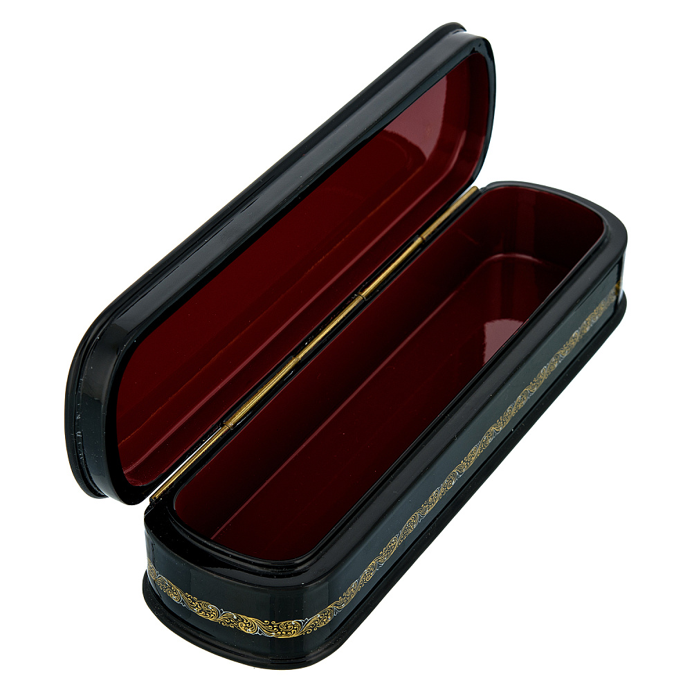 Шкатулка с художественной росписью «Тройка» - интернет магазин Русь Велика я фото 3