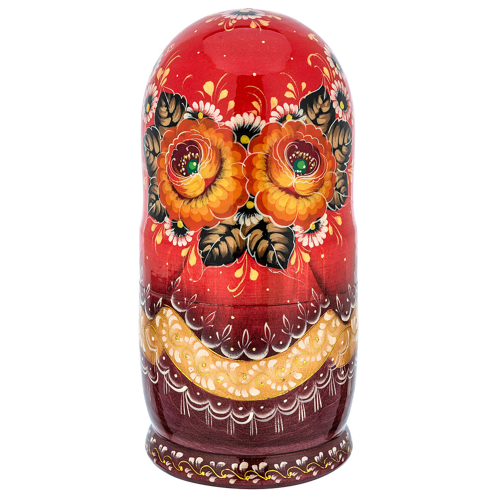 Матрешка «Тройка» 5 мест - интернет магазин Русь Велика я фото 2