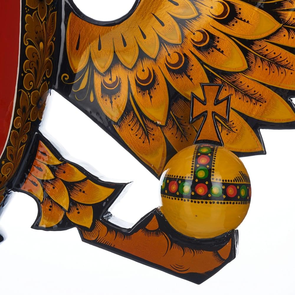 Кубок «Герб России» Хохлома - интернет магазин Русь Велика я фото 2