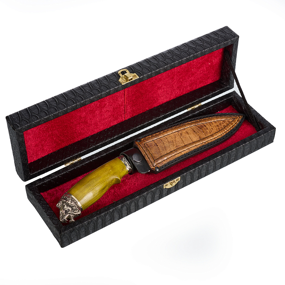 Нож сувенирный «Хищник. Лев» - интернет магазин Русь Велика я фото 4