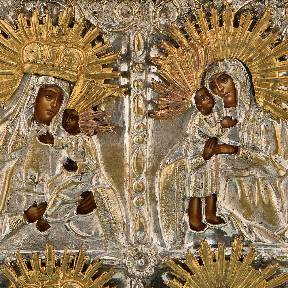 Икона в киоте «Благословение Матерей» 27х31 см - интернет магазин Русь Велика я фото 6