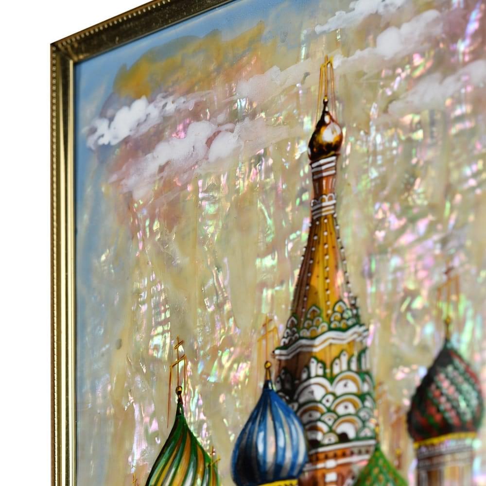 Картина «Москва. Храм Василия Блаженного. Лето» 34 х 42 см - интернет магазин Русь Велика я фото 1