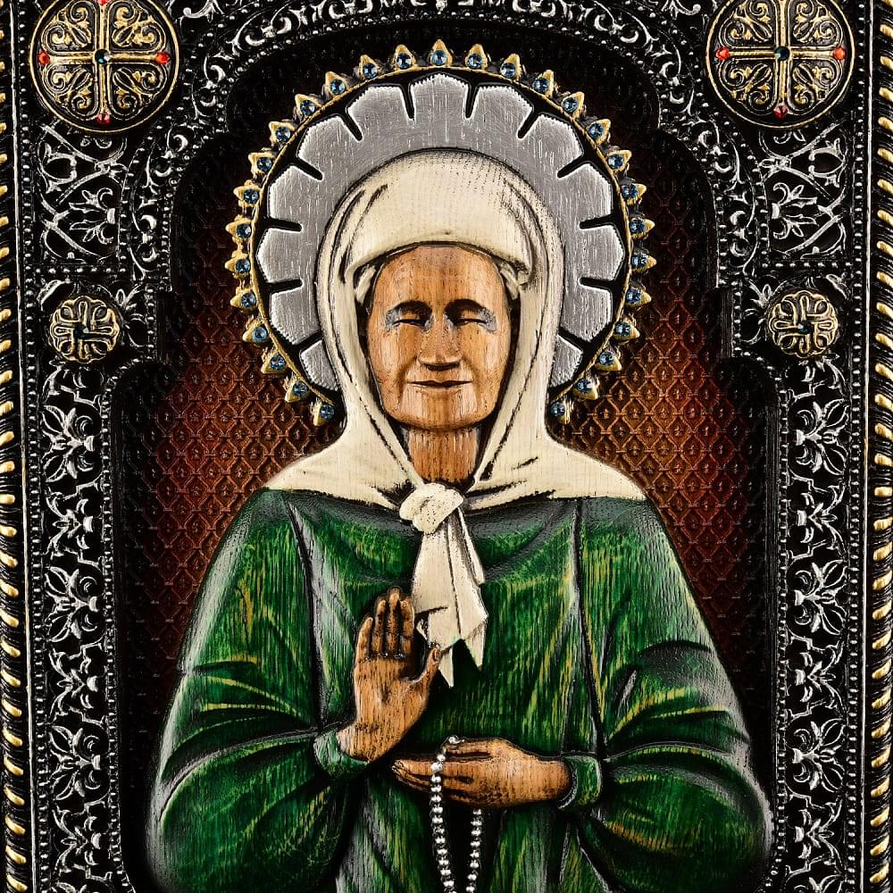 Икона «Матрона» 37 х 43 см - интернет магазин Русь Велика я фото 3