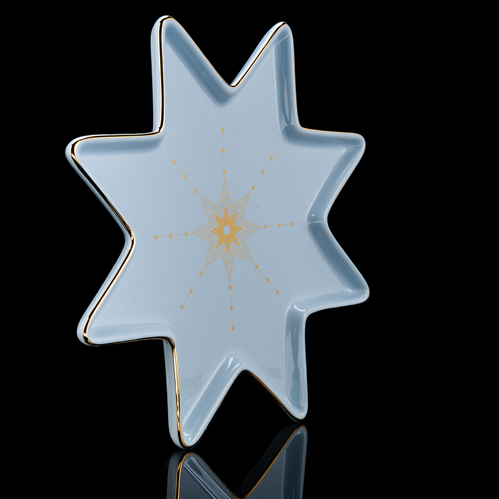 Набор тарелок «Азур». Форма Звезда. ИФЗ - интернет магазин Русь Велика я фото 2