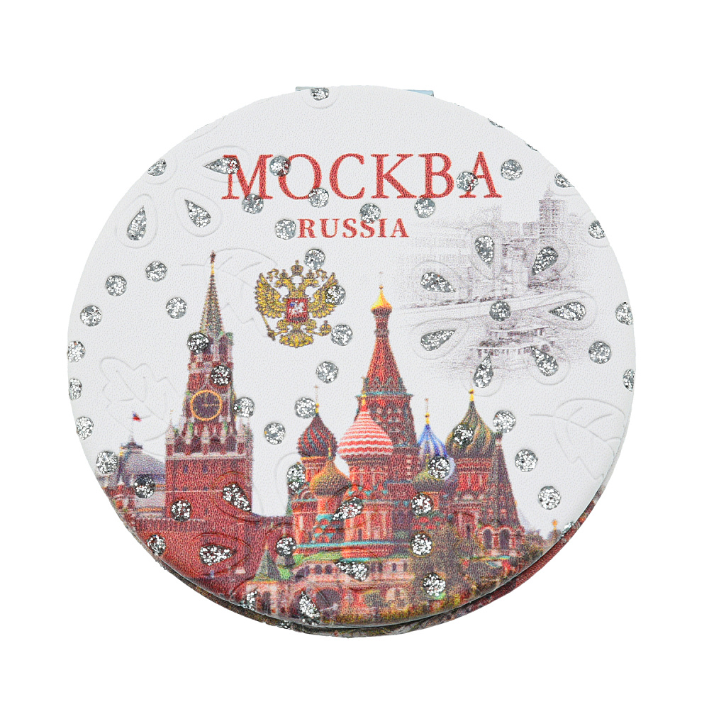 Зеркало карманное «Москва» - интернет магазин Русь Велика я 