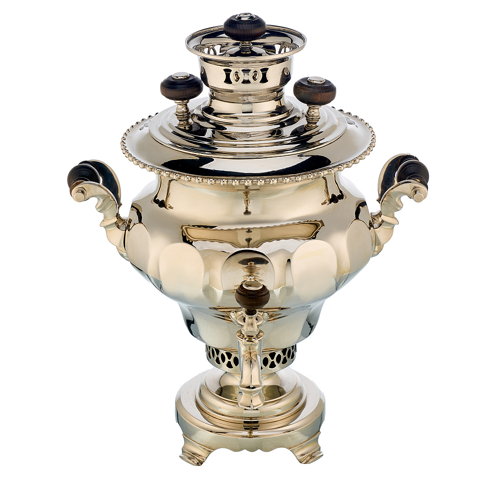 Самовар Баташева жаровой 4 л. - интернет магазин Русь Велика я фото 1