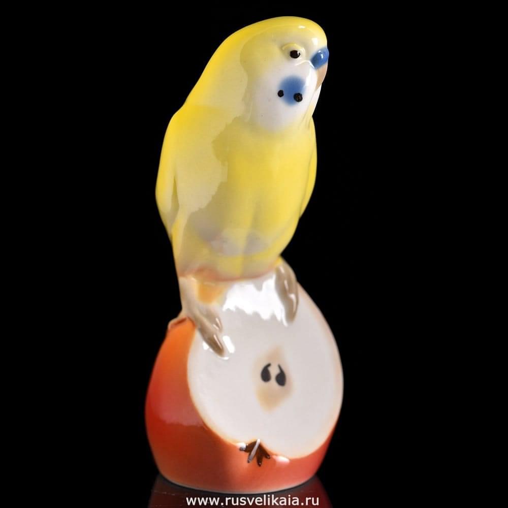 Статуэтка «Волнистый попугайчик Яшка». ИФЗ - интернет магазин Русь Велика я фото 1