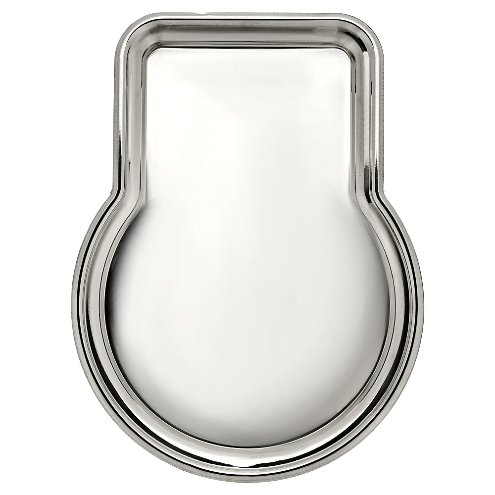 Поднос никелированный для самовара «Гитара» - интернет магазин Русь Велика я 