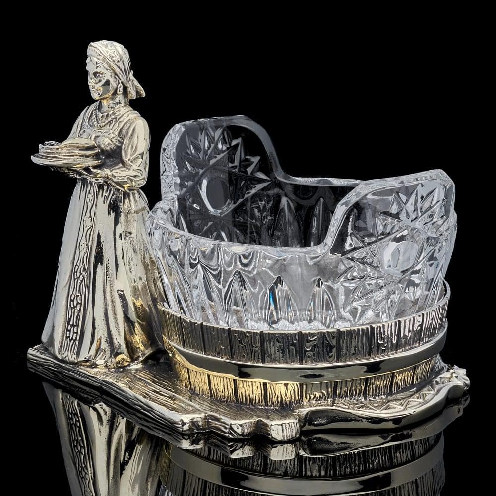 Икорница «Масленица с хрусталем» - интернет магазин Русь Велика я фото 1