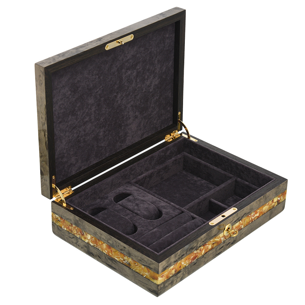 Шкатулка с янтарем «Александр» - интернет магазин Русь Велика я фото 4