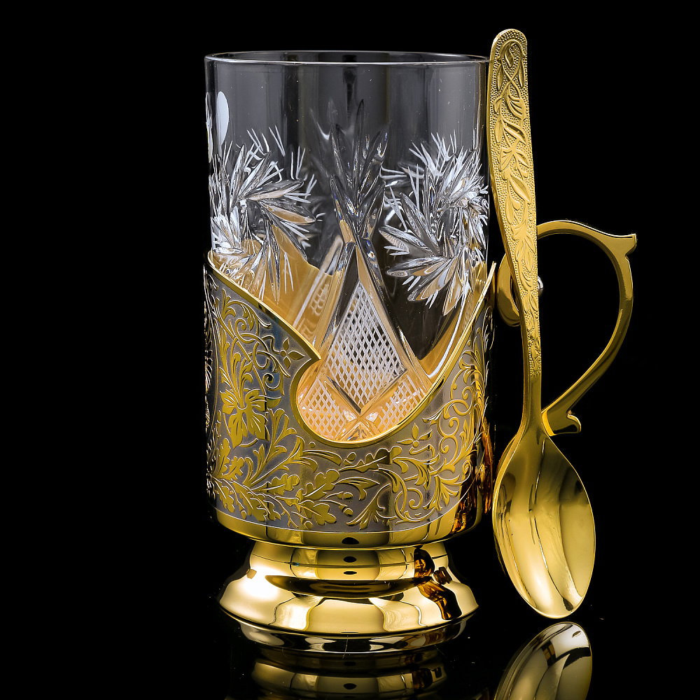 Подстаканник «Герб РФ». Златоуст - интернет магазин Русь Велика я фото 1