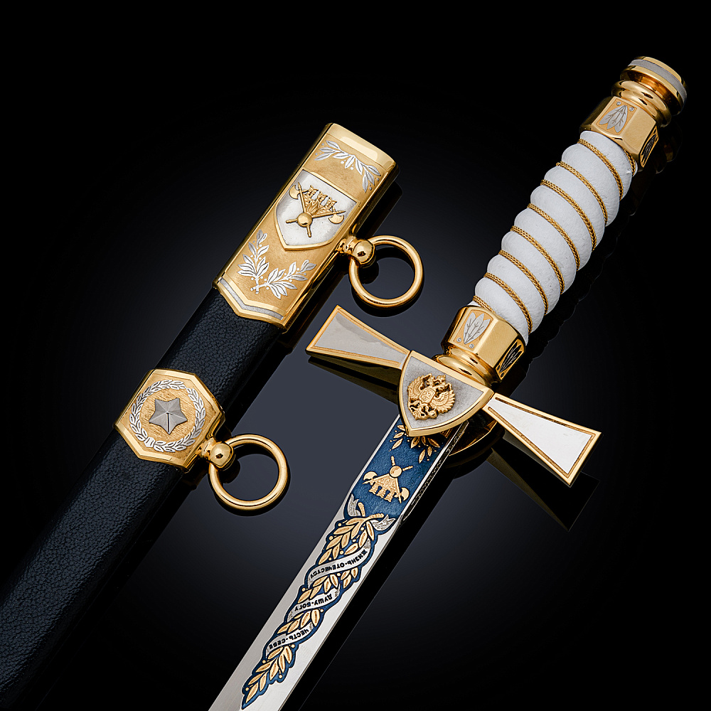 Кортик сувенирный «Преображенский полк». Златоуст - интернет магазин Русь Велика я 