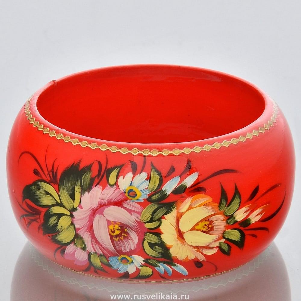 Браслет с художественной росписью - интернет магазин Русь Велика я фото 10