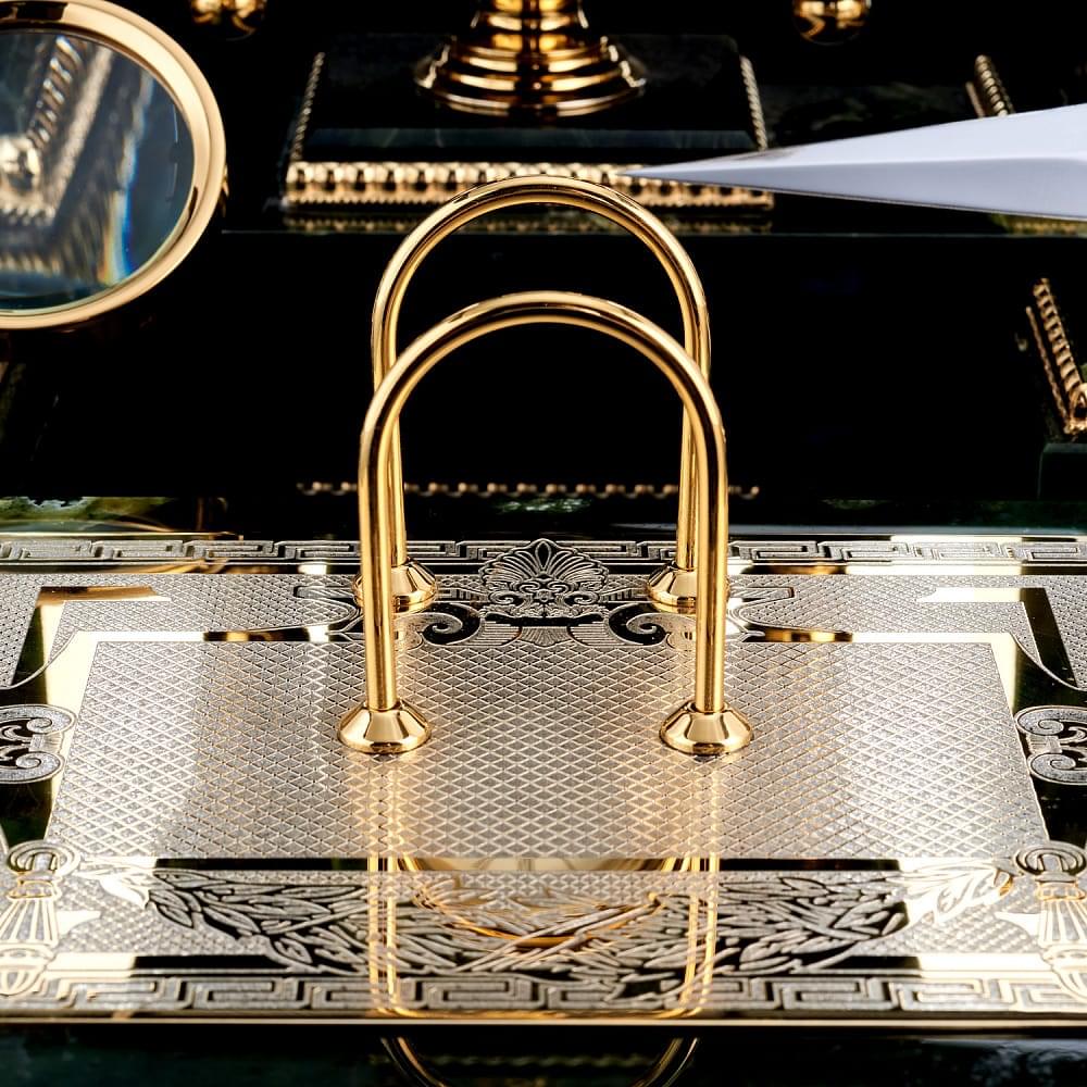 Настольный набор для руководителя «Конь». Златоуст - интернет магазин Русь Велика я фото 5