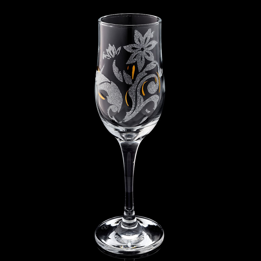 Набор бокалов из хрустального стекла «Праздничный» на 6 персон - интернет магазин Русь Велика я фото 3