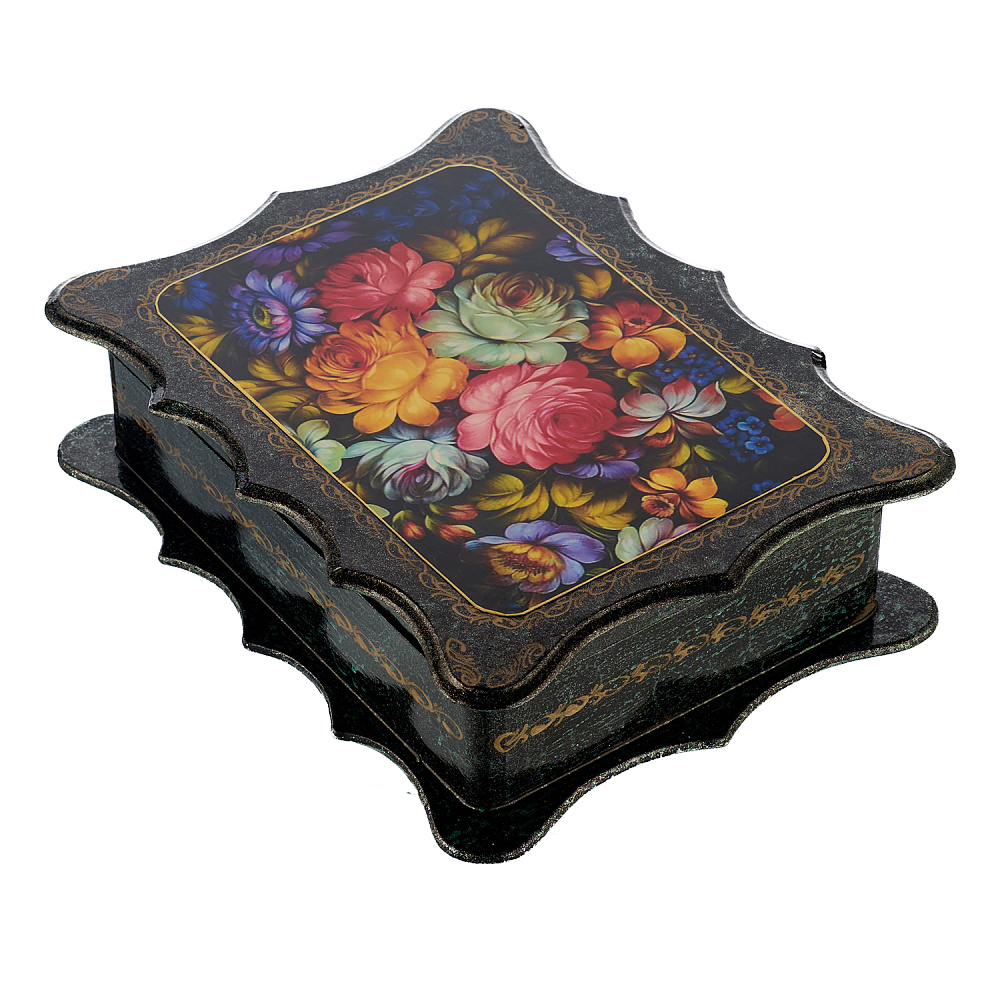 Шкатулка «Цветочные мотивы» - интернет магазин Русь Велика я фото 1