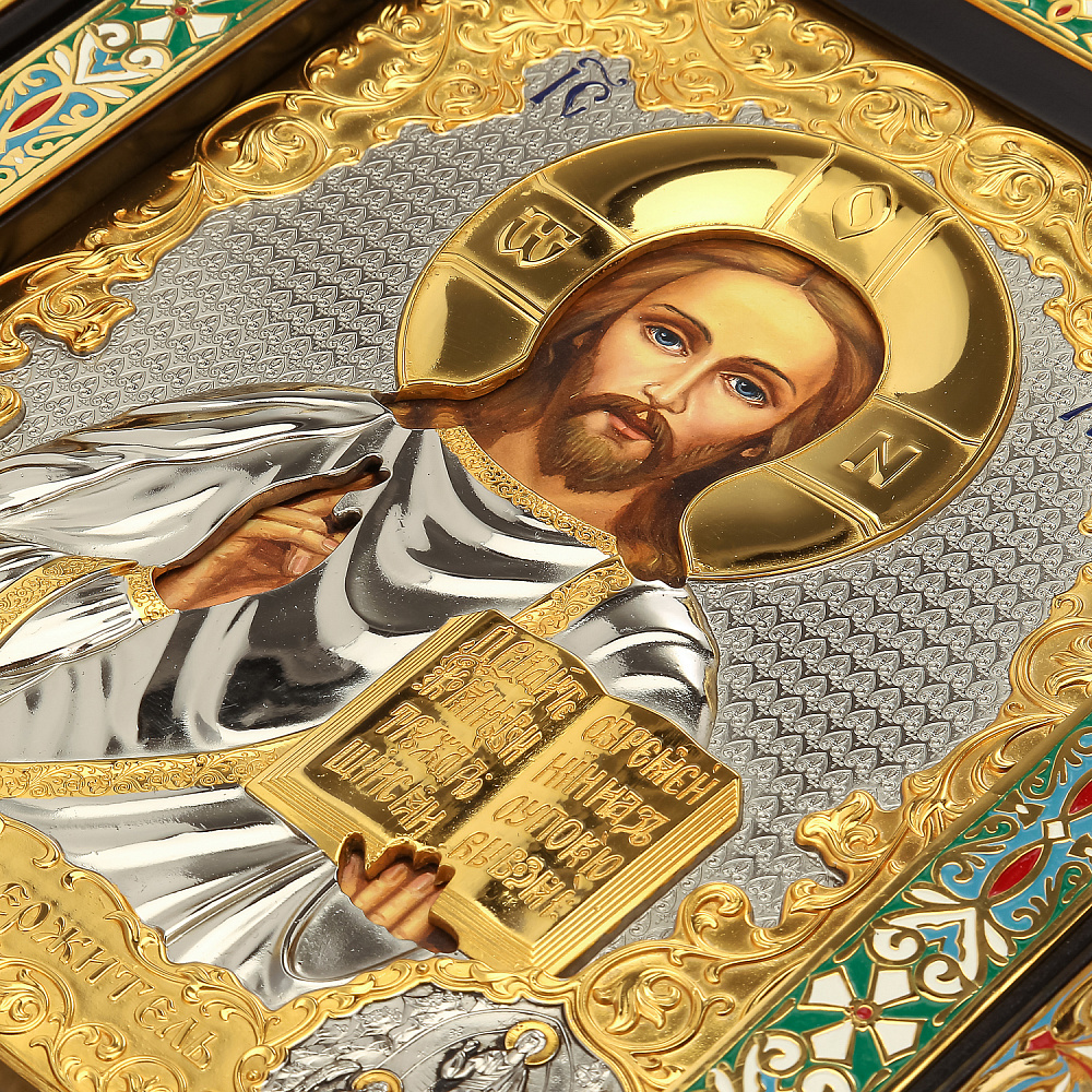 Икона «Господь Вседержитель» 34,5 х 40,5 см - интернет магазин Русь Велика я фото 3