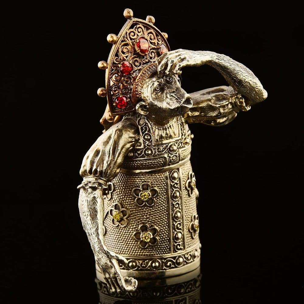 Бронзовый колокольчик «Царевна Чичи» - интернет магазин Русь Велика я 