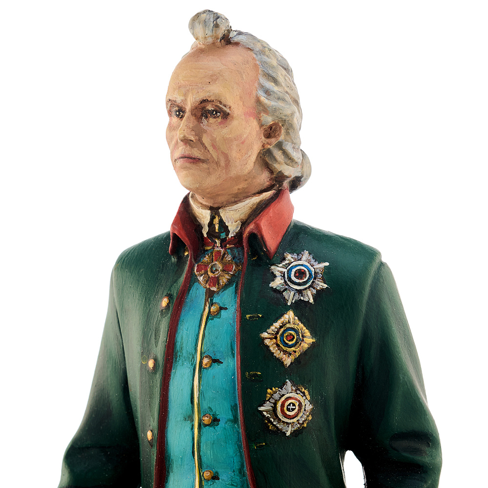 Деревянная резная скульптура «Суворов» - интернет магазин Русь Велика я фото 4