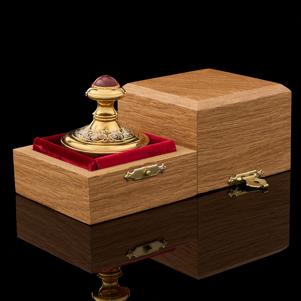 Оснастка под печать с позолотой. Златоуст - интернет магазин Русь Велика я фото 3