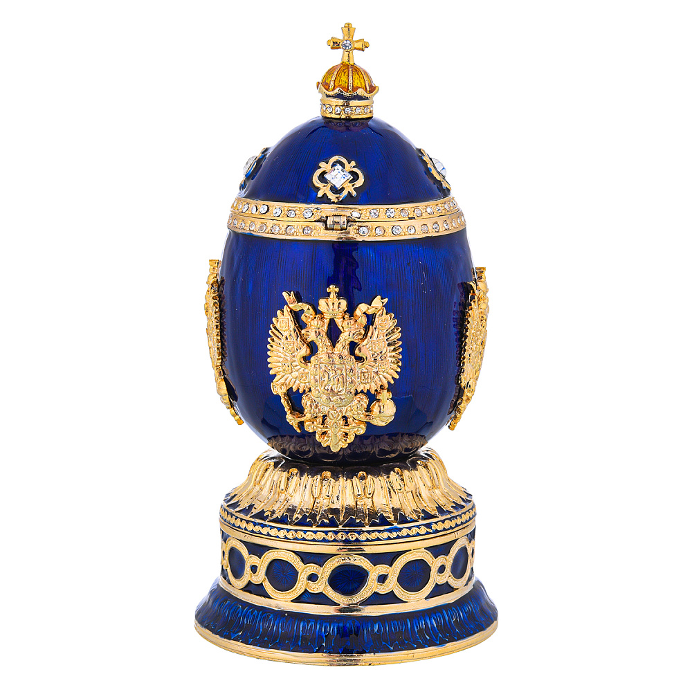 Музыкальное пасхальное яйцо-шкатулка. Традиции Фаберже - интернет магазин Русь Велика я фото 3