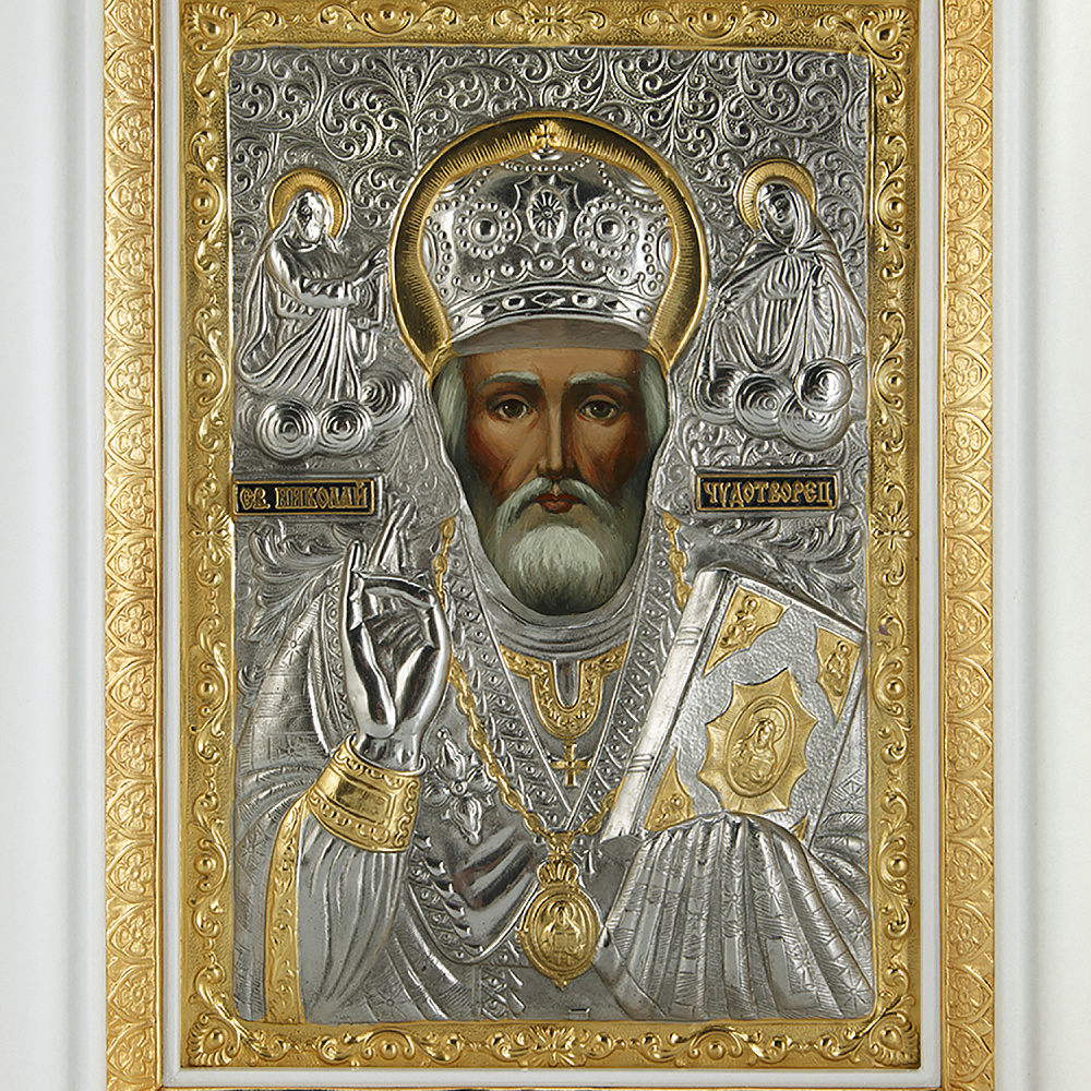 Икона «Николай Чудотворец» 24х31 см - интернет магазин Русь Велика я фото 2