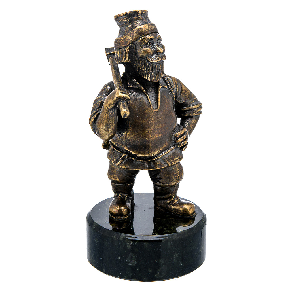 Бронзовая статуэтка «Лесоруб» - интернет магазин Русь Велика я фото 1