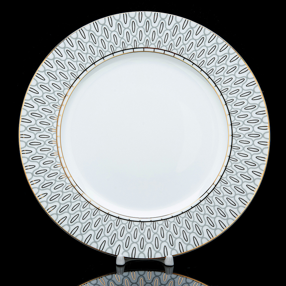 Блюдо круглое «Саламандра Грей». Форма Премиум. ИФЗ - интернет магазин Русь Велика я 