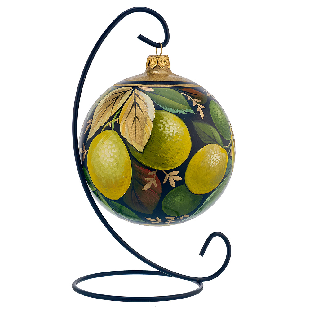 Шар новогодний с авторской росписью - интернет магазин Русь Велика я фото 3