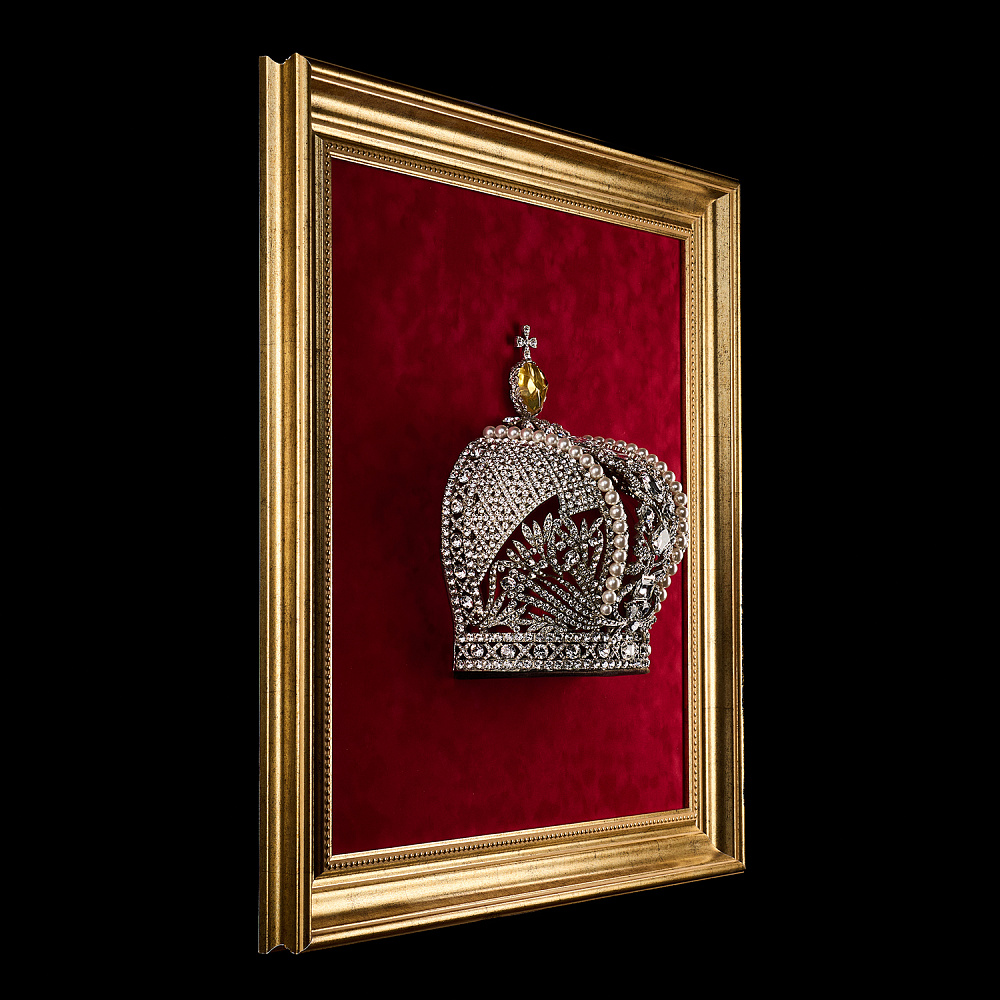 Панно «Корона Российской Империи» 67х67 см - интернет магазин Русь Велика я фото 3